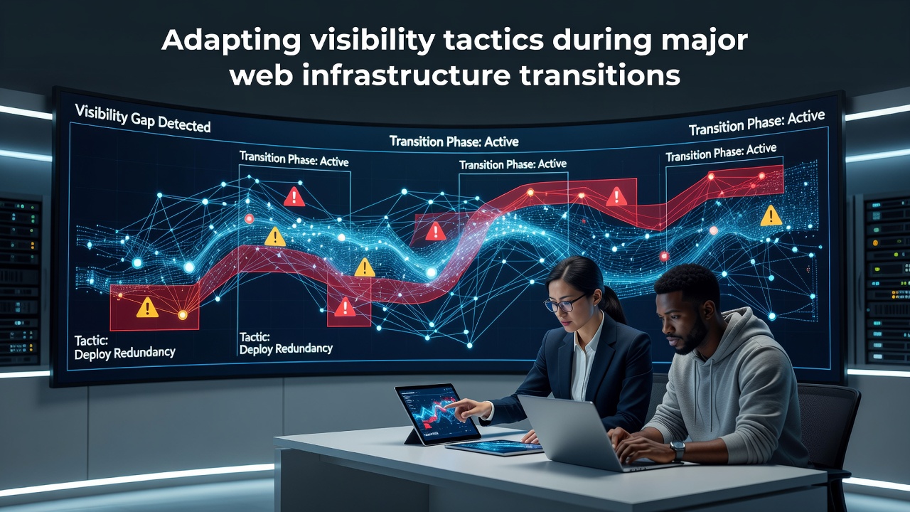 Adapting Visibility Tactics During Major Web Infrastructure Transitions